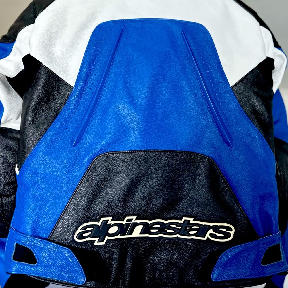 Alpinestar Stella Genuine Leather Motorcycle Jacket Alpinestars - Picture 2 of 4